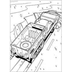 Dibujo para colorear: Hot Wheels (Transporte) #174778 - Dibujos para Colorear e Imprimir Gratis