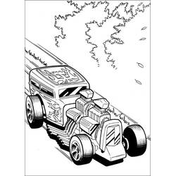 Dibujo para colorear: Hot Wheels (Transporte) #174782 - Dibujos para Colorear e Imprimir Gratis
