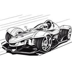 Dibujo para colorear: Hot Wheels (Transporte) #218449 - Dibujos para Colorear e Imprimir Gratis