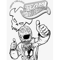 Dibujo para colorear: Hot Wheels (Transporte) #218458 - Dibujos para Colorear e Imprimir Gratis