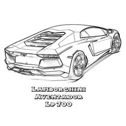 Dibujo Lamborghini (Transporte) #174217 para imprimir y colorear