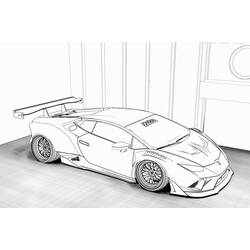 Dibujo Lamborghini (Transporte) #174223 para imprimir y colorear