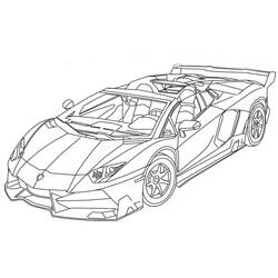 Dibujo Lamborghini (Transporte) #174241 para imprimir y colorear