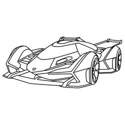 Dibujo Lamborghini (Transporte) #217271 para imprimir y colorear