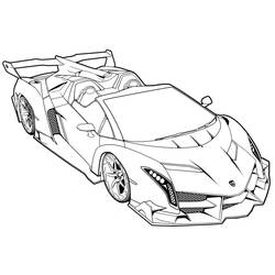 Dibujo Lamborghini (Transporte) #217277 para imprimir y colorear