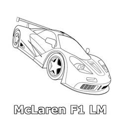 Dibujo McLaren (Transporte) #219361 para imprimir y colorear