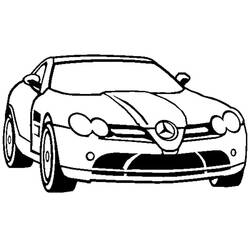Dibujo para colorear: Mercedes (Transporte) #187450 - Dibujos para Colorear e Imprimir Gratis