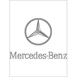 Dibujo para colorear: Mercedes (Transporte) #187451 - Dibujos para Colorear e Imprimir Gratis