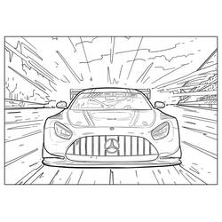 Dibujo para colorear: Mercedes (Transporte) #187457 - Dibujos para Colorear e Imprimir Gratis