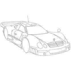 Dibujo para colorear: Mercedes (Transporte) #187475 - Dibujos para Colorear e Imprimir Gratis