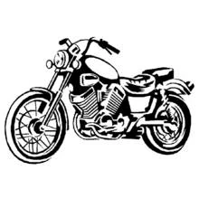 Dibujo Motocicleta (Transporte) #136266 para imprimir y colorear