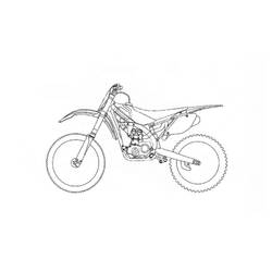 Dibujo para colorear: Motocross (Transporte) #136532 - Dibujos para colorear