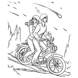 Dibujo para colorear: Motorcycle (Transporte) #136324 - Dibujos para Colorear e Imprimir Gratis