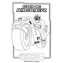 Dibujo para colorear: Motorcycle (Transporte) #136415 - Dibujos para Colorear e Imprimir Gratis