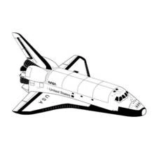 Dibujo Nave Espacial (Transporte) #140300 para imprimir y colorear