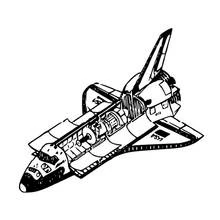 Dibujo Nave Espacial (Transporte) #140323 para imprimir y colorear