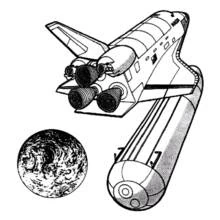Dibujo Nave Espacial (Transporte) #140328 para imprimir y colorear