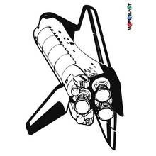 Dibujo Nave Espacial (Transporte) #140340 para imprimir y colorear