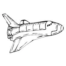Dibujo Nave Espacial (Transporte) #140460 para imprimir y colorear