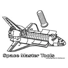 Dibujo Nave Espacial (Transporte) #140495 para imprimir y colorear