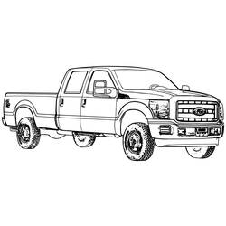 Dibujo para colorear: Pickup (Transporte) #144318 - Dibujos para colorear