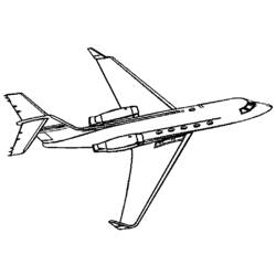 Dibujo para colorear: Plane (Transporte) #134782 - Dibujos para Colorear e Imprimir Gratis
