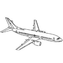 Dibujo para colorear: Plane (Transporte) #134790 - Dibujos para colorear