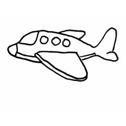 Dibujo para colorear: Plane (Transporte) #134811 - Dibujos para Colorear e Imprimir Gratis