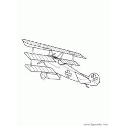 Dibujo para colorear: Plane (Transporte) #134878 - Dibujos para Colorear e Imprimir Gratis