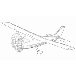 Dibujo para colorear: Plane (Transporte) #134885 - Dibujos para Colorear e Imprimir Gratis