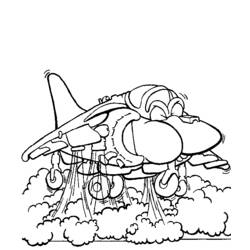 Dibujo para colorear: Plane (Transporte) #134894 - Dibujos para Colorear e Imprimir Gratis