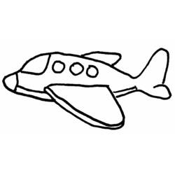 Dibujo para colorear: Plane (Transporte) #134909 - Dibujos para Colorear e Imprimir Gratis