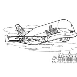 Dibujo para colorear: Plane (Transporte) #134918 - Dibujos para Colorear e Imprimir Gratis