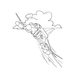 Dibujo para colorear: Plane (Transporte) #134923 - Dibujos para Colorear e Imprimir Gratis