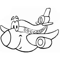 Dibujo para colorear: Plane (Transporte) #134926 - Dibujos para Colorear e Imprimir Gratis