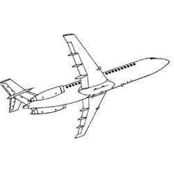 Dibujo para colorear: Plane (Transporte) #134934 - Dibujos para Colorear e Imprimir Gratis