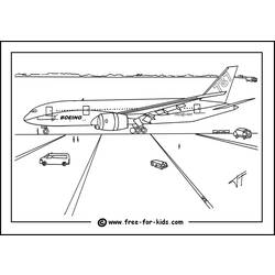Dibujo para colorear: Plane (Transporte) #134946 - Dibujos para colorear