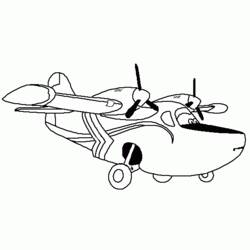 Dibujo para colorear: Plane (Transporte) #134955 - Dibujos para Colorear e Imprimir Gratis