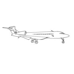 Dibujo para colorear: Plane (Transporte) #134958 - Dibujos para Colorear e Imprimir Gratis