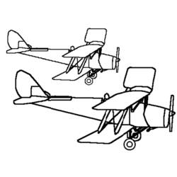 Dibujo para colorear: Plane (Transporte) #134972 - Dibujos para Colorear e Imprimir Gratis