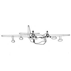 Dibujo para colorear: Plane (Transporte) #134993 - Dibujos para Colorear e Imprimir Gratis