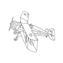 Dibujo para colorear: Plane (Transporte) #134996 - Dibujos para Colorear e Imprimir Gratis