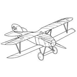 Dibujo para colorear: Plane (Transporte) #135017 - Dibujos para Colorear e Imprimir Gratis