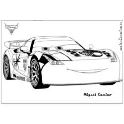 Dibujo para colorear: Race car (Transporte) #138871 - Dibujos para colorear
