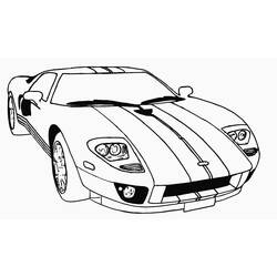 Dibujo para colorear: Race car (Transporte) #138872 - Dibujos para colorear
