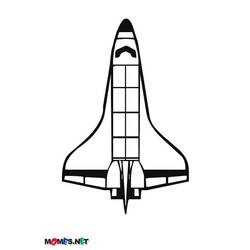 Dibujo para colorear: Rocket (Transporte) #140065 - Dibujos para colorear