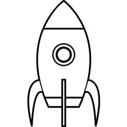 Dibujo para colorear: Rocket (Transporte) #140073 - Dibujos para colorear