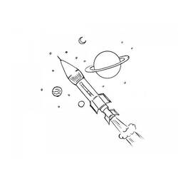 Dibujo para colorear: Rocket (Transporte) #140160 - Dibujos para Colorear e Imprimir Gratis