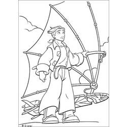 Dibujo para colorear: Sailboard / Windsurfing (Transporte) #144070 - Dibujos para colorear