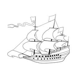 Dibujo para colorear: Sailboat (Transporte) #143581 - Dibujos para Colorear e Imprimir Gratis